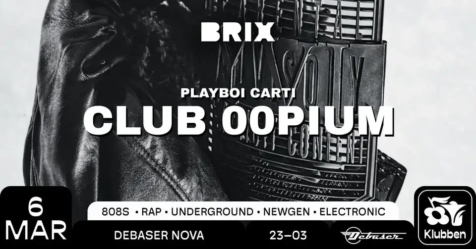 Brix presents: Club 00pium | Debasaer Klubben
