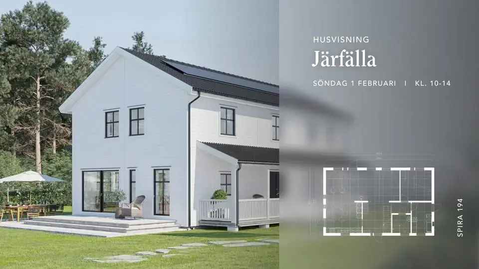 Visning av Villa Spira 194 i Järfälla