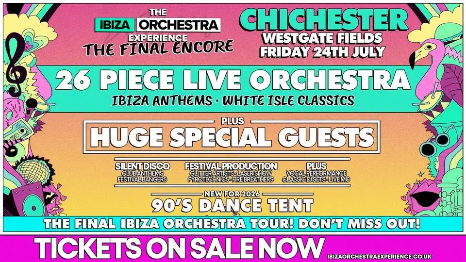 The Ibiza Orchestra Experience: The Final Encore - Chichester 2026