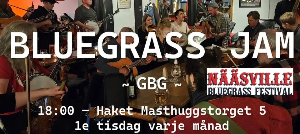 Bluegrass Jam Göteborg (slowjam mellan 18-19)