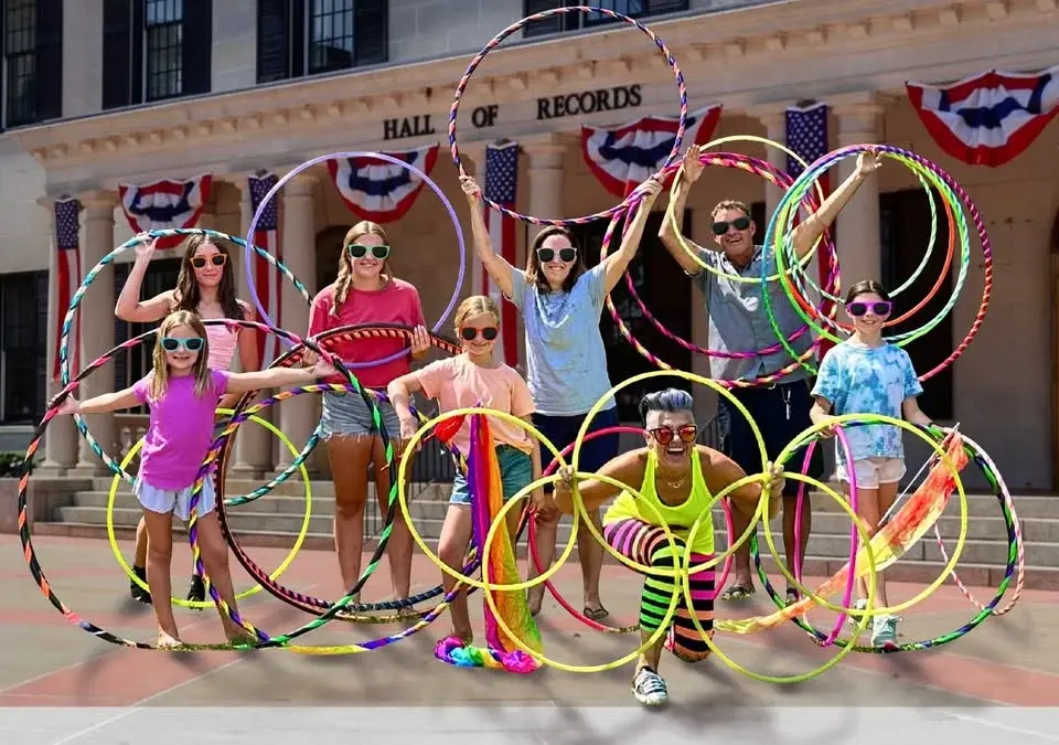 Downtown Freehold "Wednesday Funday" - Hoop It Up!  Hula Hoop Workshop For All Ages!
