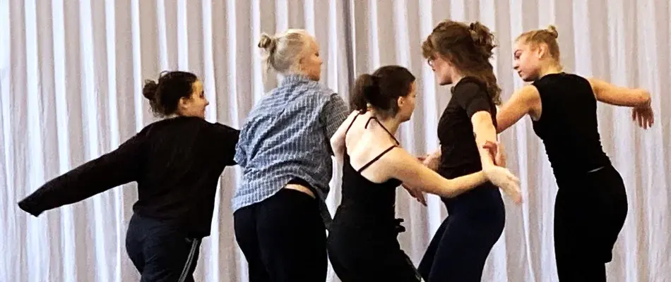 Dansimprovisation med Balettakademien i Festen som inte blev av