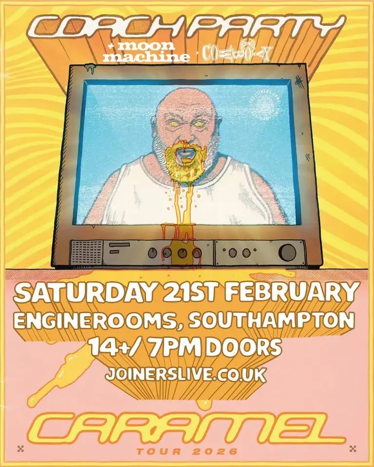 Coach Party with Moon Machine + Cowboyy at EngineRooms, Southampton