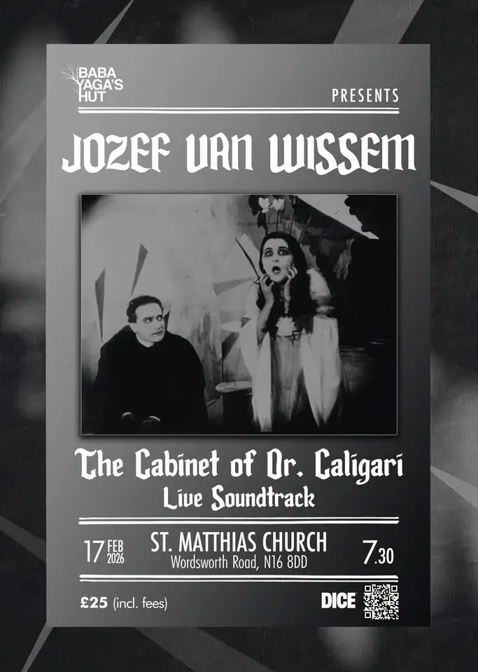 Jozef Van Wissem - The Cabinet of Dr. Caligari - Live Soundtrack