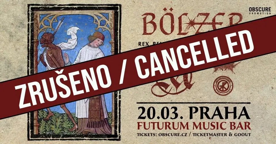 BØLZER, MISÞYRMING, VITRIOL, TREPANERINGSRITUALEN - Praha