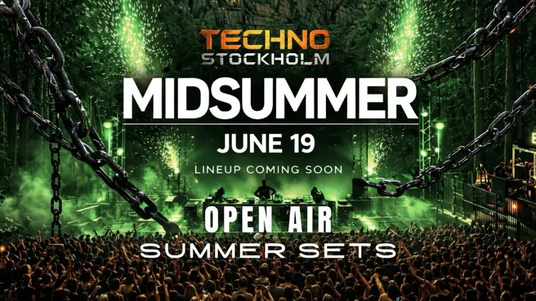 MIDSUMMER OPEN AIR 2026 - TECHNO STOCKHOLM
