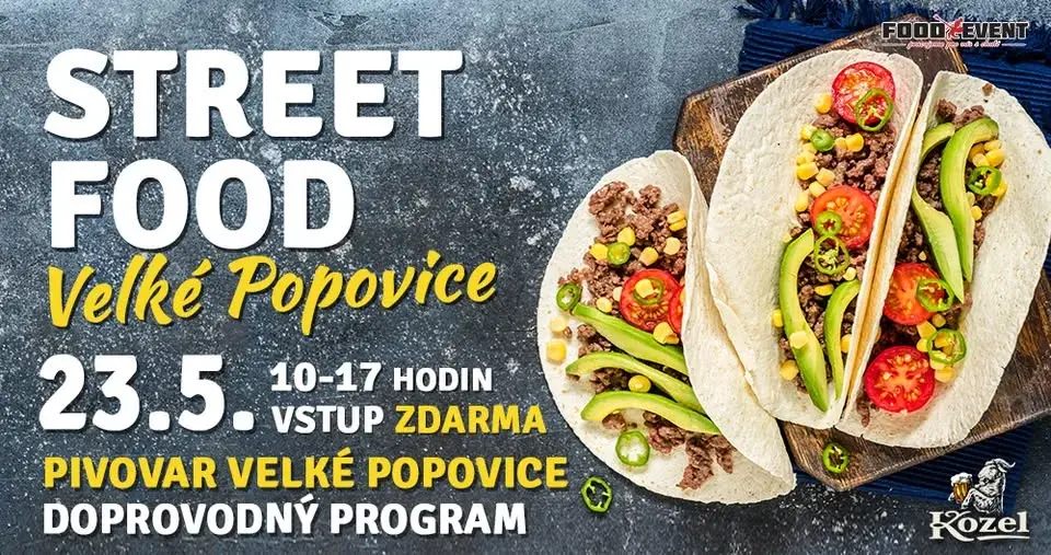 Street food Velké Popovice 2026