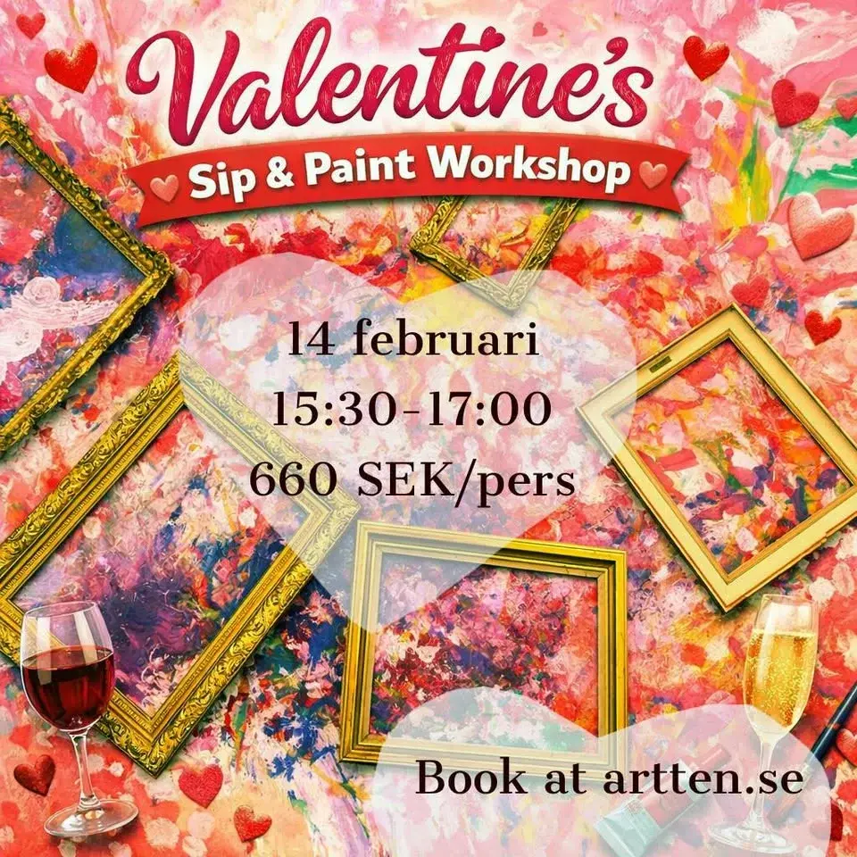 Sip & Paint Valentines edition