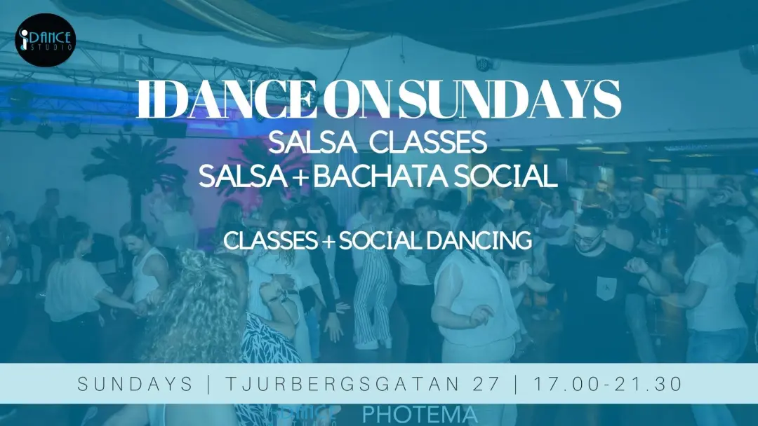 Sundays at iDance: Salsa & Bachata Social