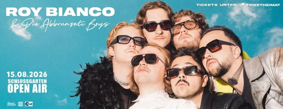 ROY BIANCO & DIE ABBRUNZATI BOYS • 15.08.2026 • Schlossgarten Open Air