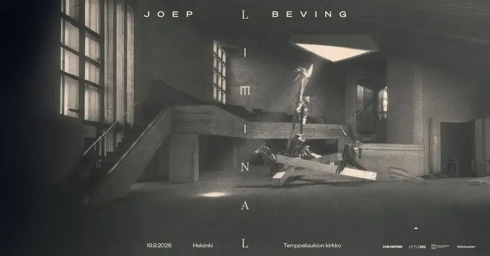 Joep Beving (NL), Temppeliaukion Kirkko, Helsinki 19.9.2026