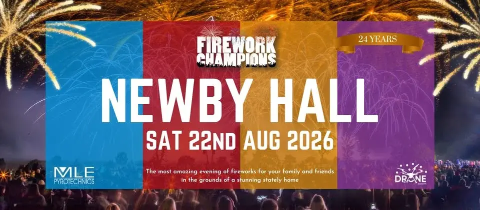 Newby Hall - Firework Champions 2026