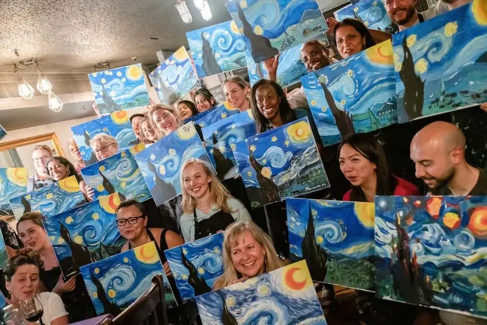 Paint & Sip - Crafts at the Clubhouse!