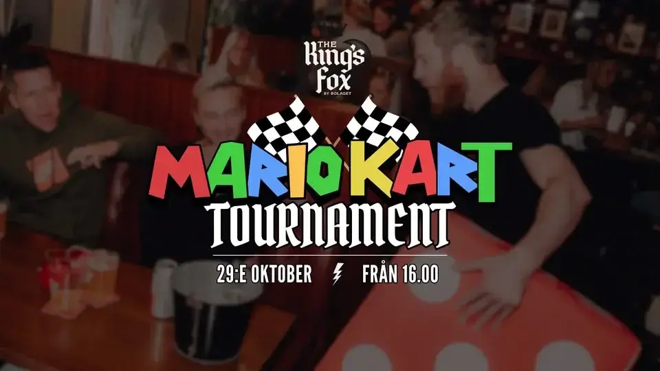 Mario Kart Wii Turnering på The King’s Fox! 🏁🎮