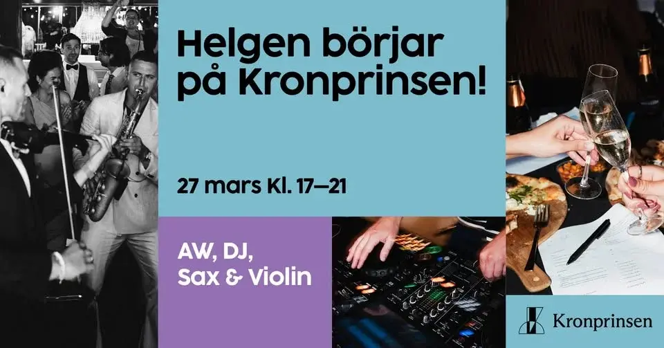 After Work på Kronprinsen!