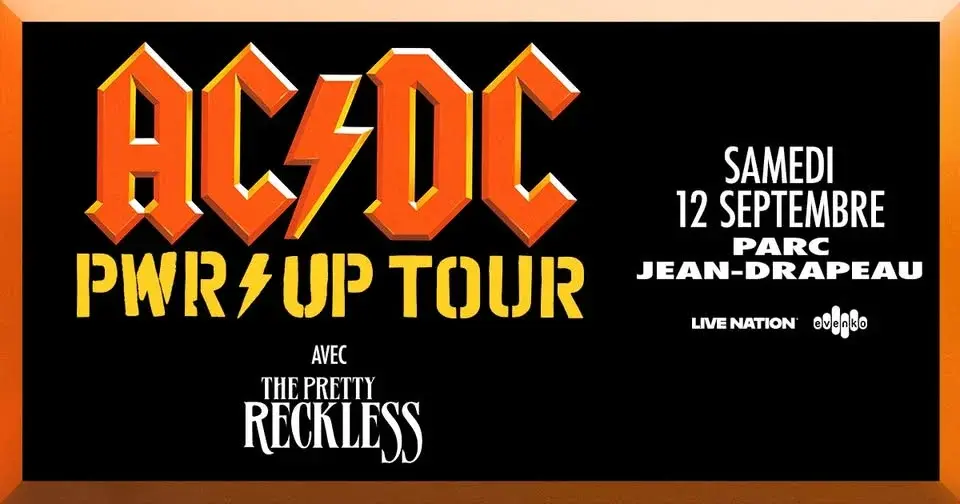 AC/DC - POWER UP TOUR 2026 