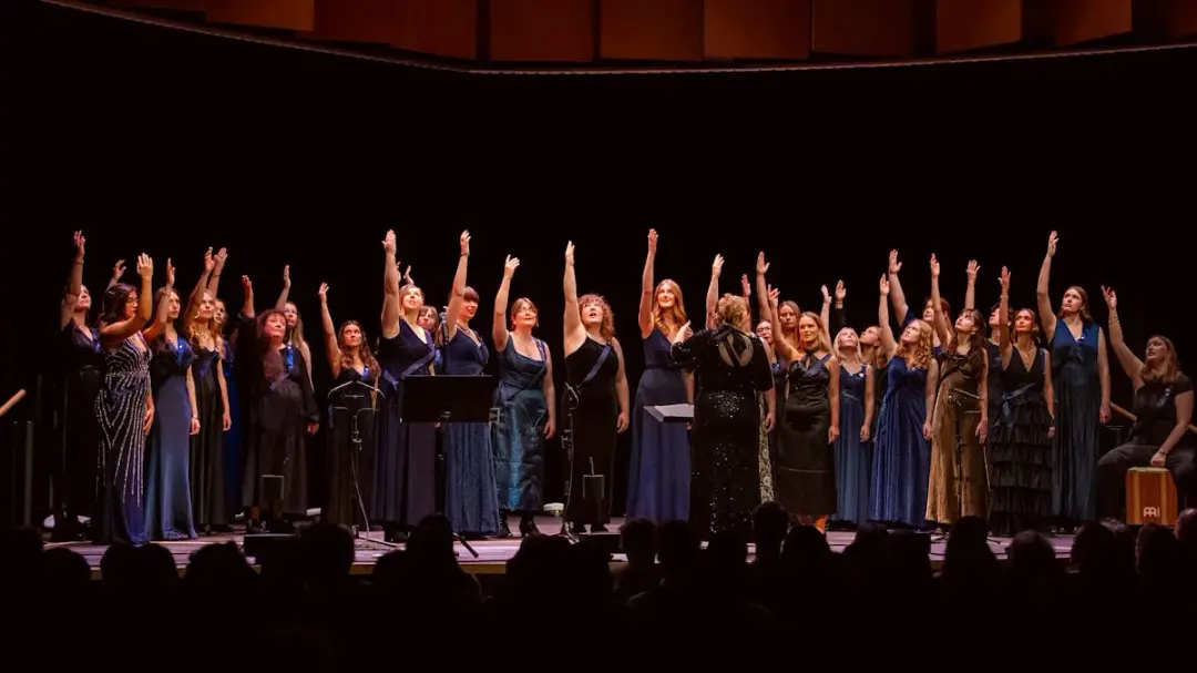 Vägen till World Choir Games, en vårkonsert med Bella Voce - Lunds Studentsångerskor