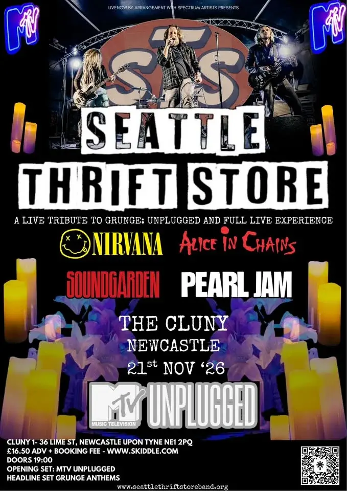Seattle Thrift Store - a live tribute to Grunge