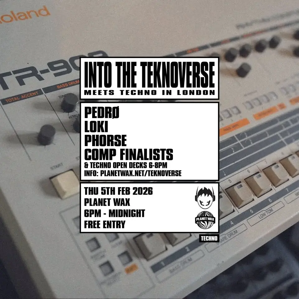 INTO THE TEKNOVERSE MEETS TECHNO IN LONDON