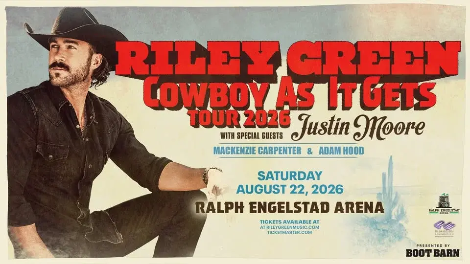 Riley Green – Cowboy As It Gets Tour