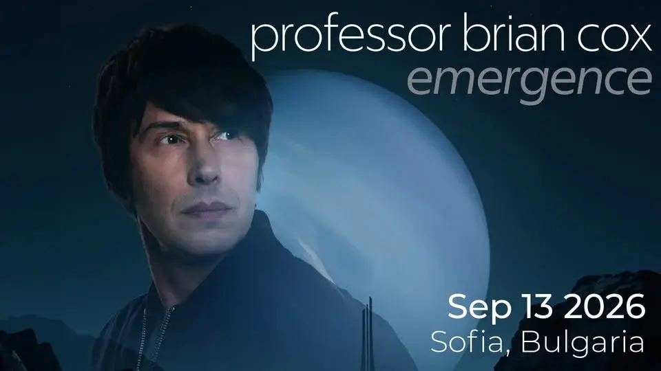 Professor Brian Cox Live in Sofia - Emergence