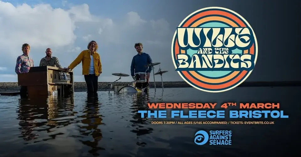 Wille & The Bandits at The Fleece, Bristol - Wed 4th Mar 2026