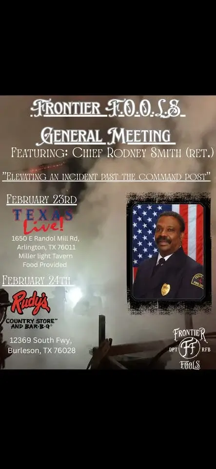 General Meeting-Feb 23 in Arlington