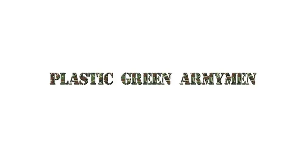 Plastic Green Armymen at the Rocket/Dukes Tap Lewistown