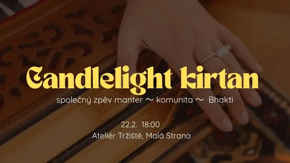 Candlelight kirtan ~ společný zpěv manter