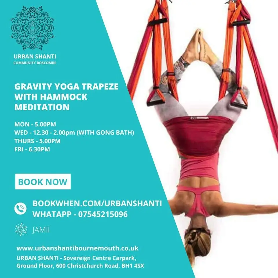 Gravity Yoga with Hammock Meditation 