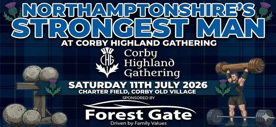 Northamptonshire’s strongest man 2026 at the Corby highland gathering!