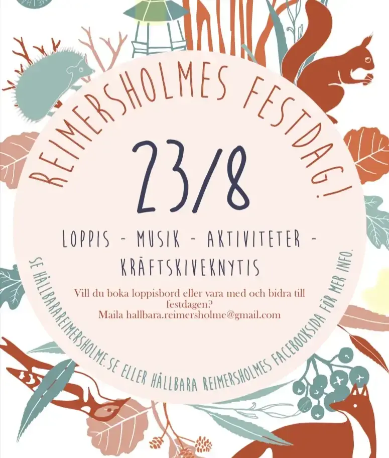 Reimersholmes Festdag 2025 🎉🦞