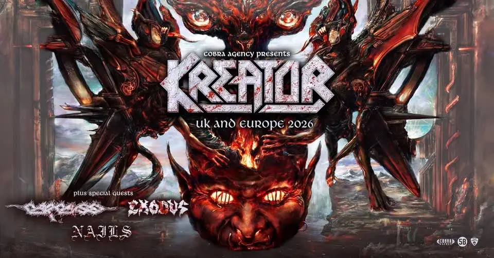 KREATOR / Carcass / Exodus / Nails // Vienna