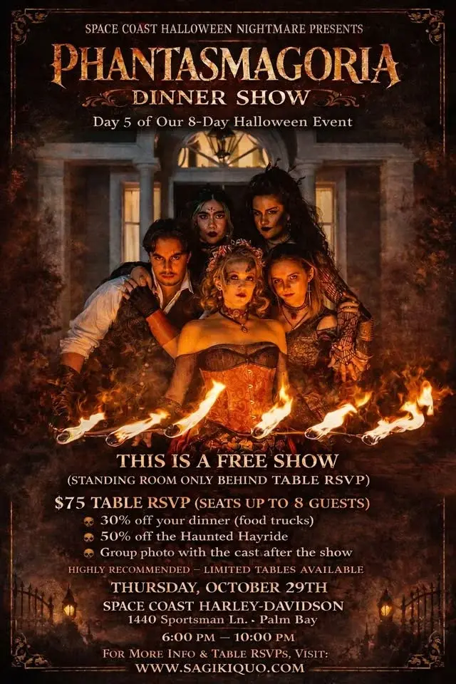 PHANTASMAGORIA DINNER SHOW 