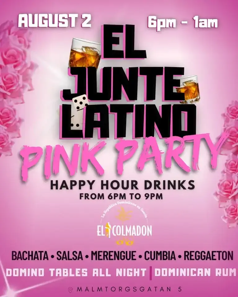 EL JUNTE LATINO – PINK PARTY 💃🌸