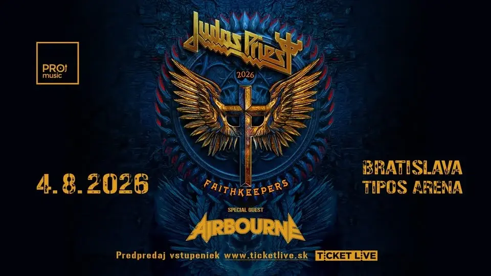 Judas Priest - Bratislava, Tipos Arena