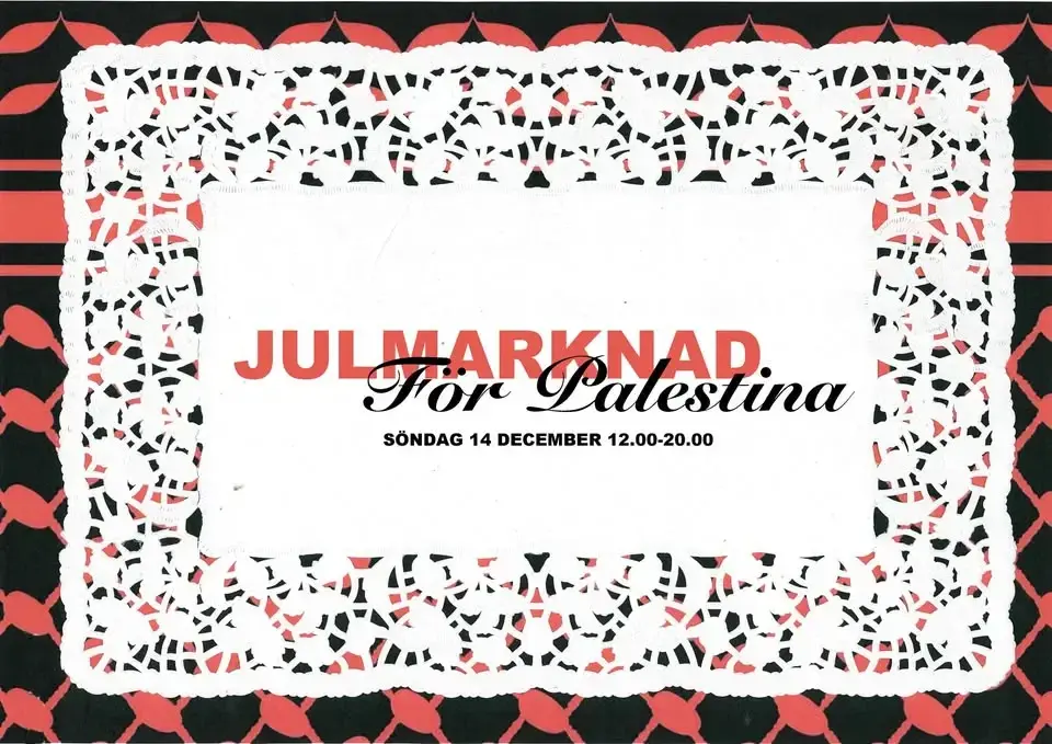 Julmarknad för Palestina