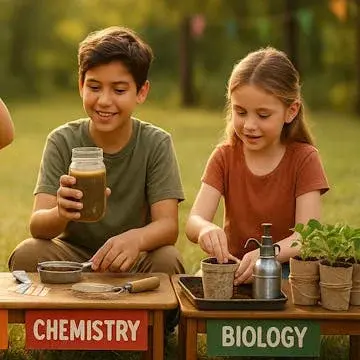 🌞 Summer STEAM Camp 2025 – Nature, Science & Fun! 🌱🔬