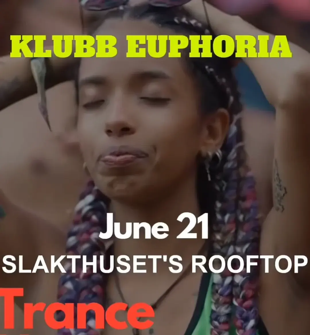 KLUBB EUPHORIA 🌈🎶 Rooftop Trance, House & Eurodance Party