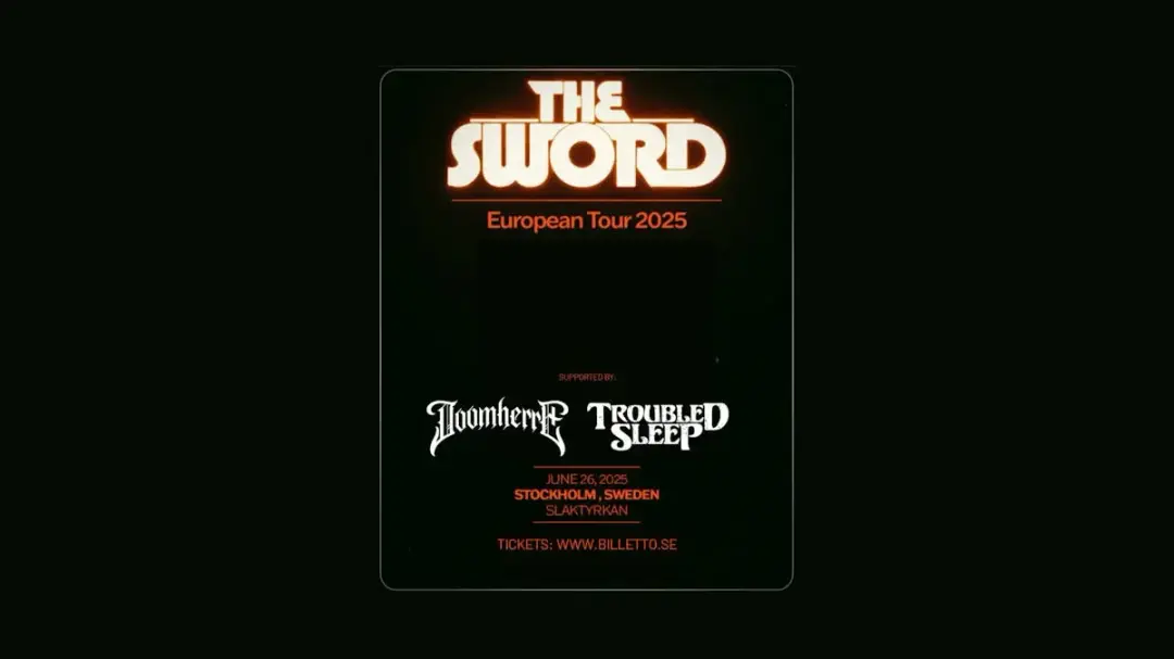 The Sword + Doomherre + Troubled Sleep | Slaktkyrkan ⚡️🤘