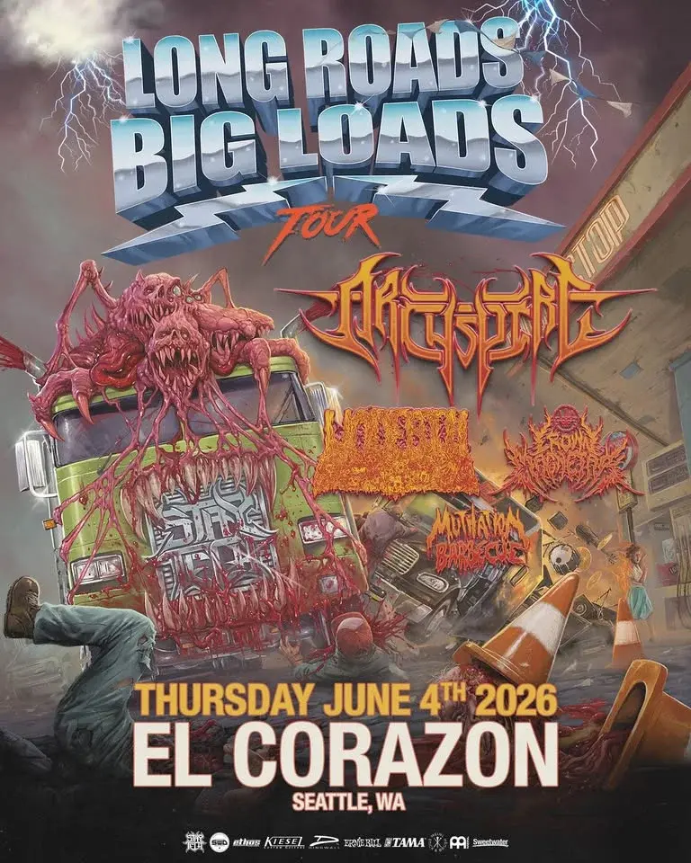 Archspire: Long Roads Big Loads Tour