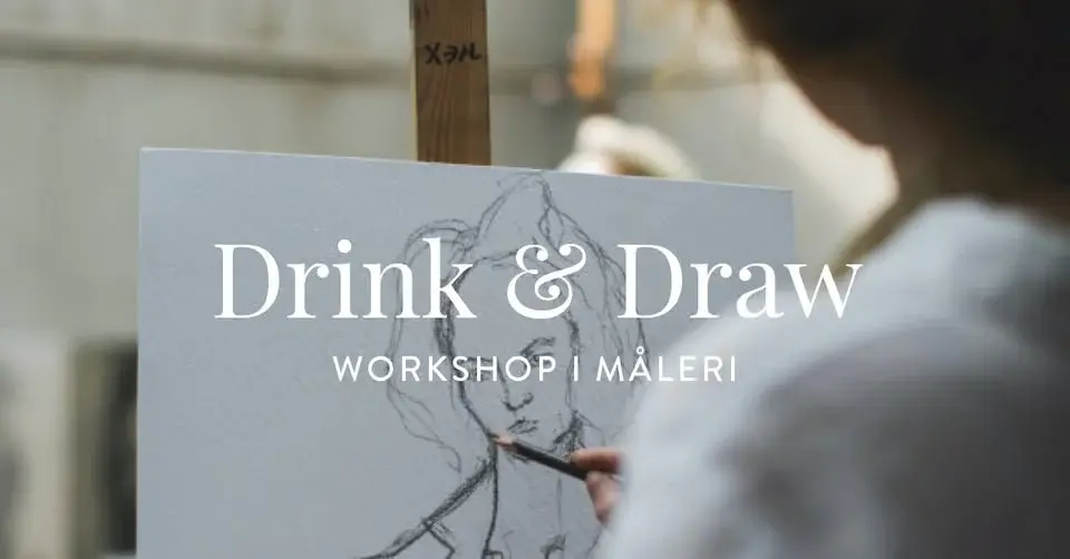 Drink & Draw – Halvdag på Hôtel Eggers 🎨