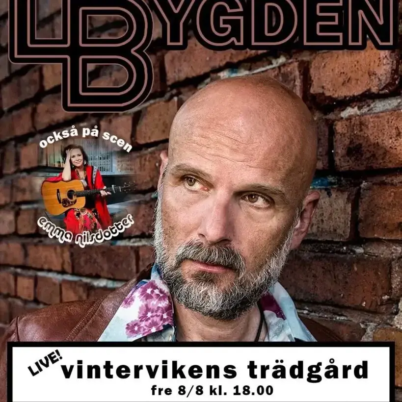 đž Konsert med Lars BygdĂ©n & Emma Nilsdotter