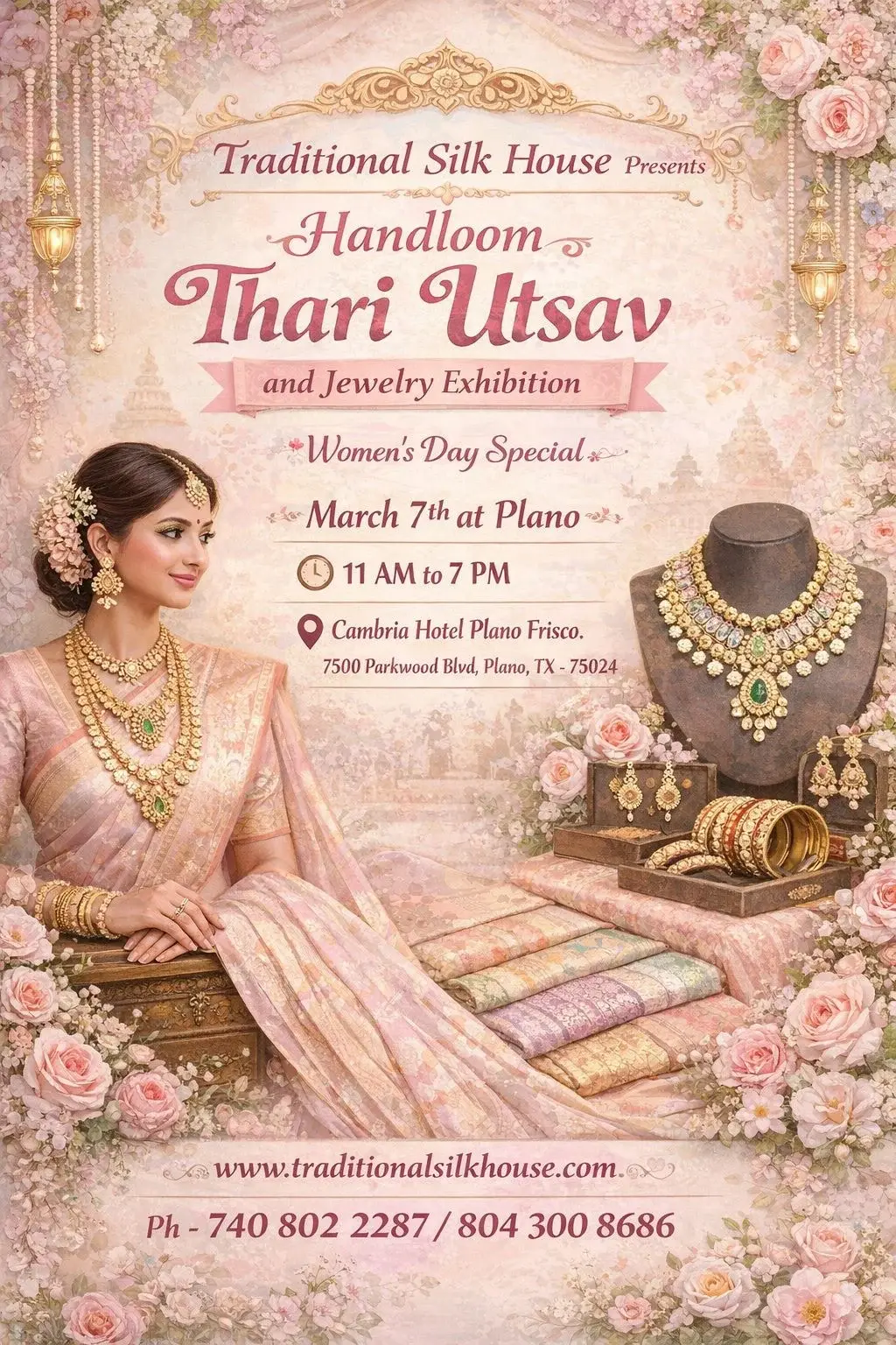 Handloom Thari Utsav - Plano,Texas