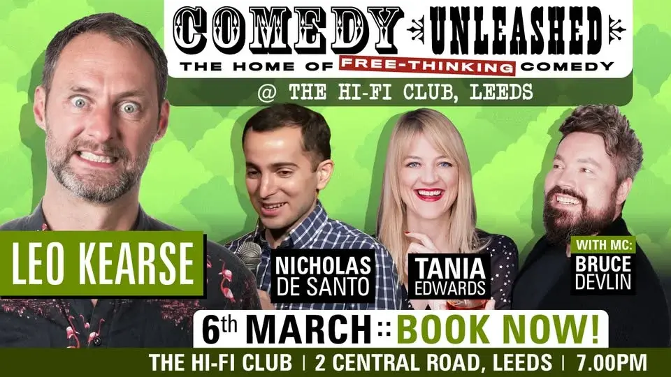 Leeds: Leo Kearse at Comedy Unleashed