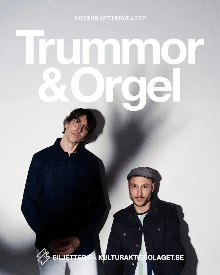 Trummor & Orgel • 16/5 • Stockholm