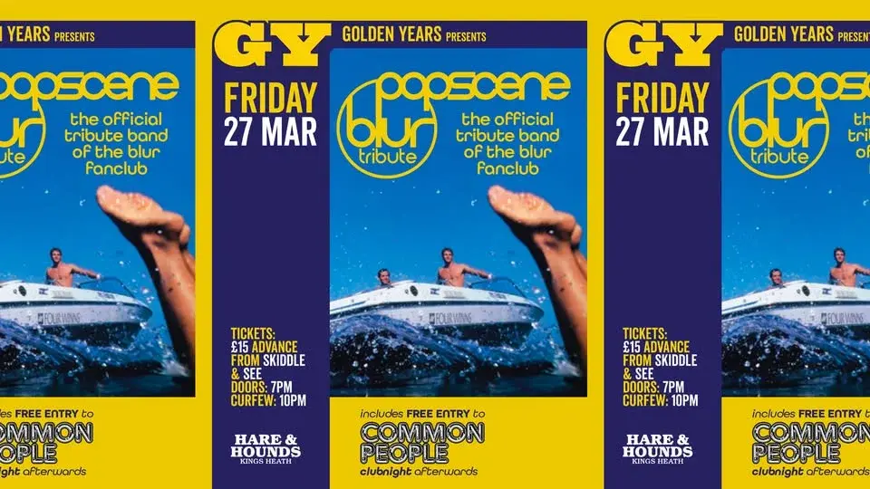 Popscene [Live] - Performing the Music of Blur!