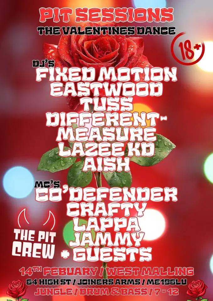 PIT SESSIONS VALENTINES DANCE