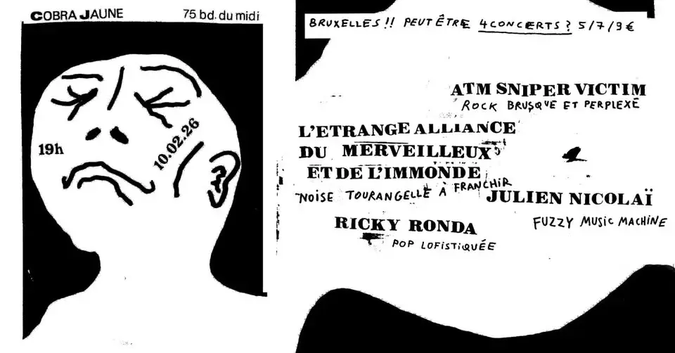 A.T.M. SNIPER VICTIM+L'ETRANGE ALLIANCE DU MERVEILLEUX ET DE L'IMMONDE+JULIEN NICOLAI+RICKY RONDA