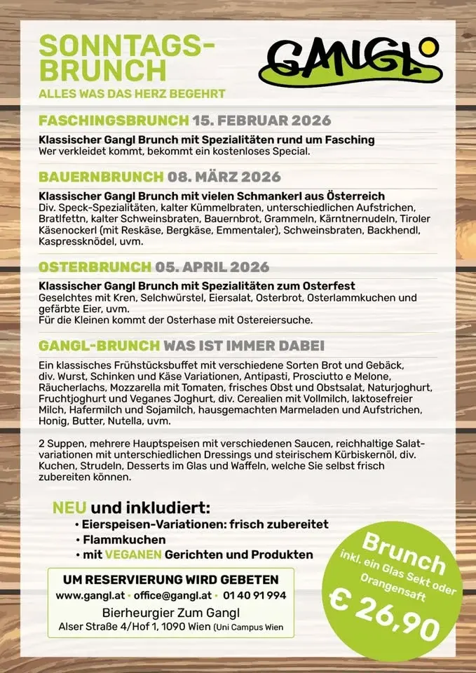 Faschingsbrunch